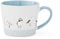 Cooksmart British Designed Conical Coffee Mug | Ceramic Coffee Mugs for Home or Work | Large Mugs for Hot Drinks | Tea and Coffee Cups - Coastal Birds
