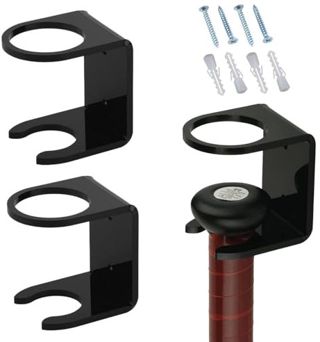 Baseballschlägerhalter, 2 Stück Acryl Baseballschläger-Wandhalterung, Softball-Wandhalterung, Baseballschläger-Halter, Display-, Halterung Für Schläger Und Bälle