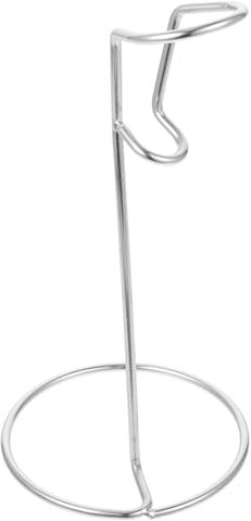 TOPBATHY Stainless Steel Milk Frother Holder Mixer Bracket for Hand Portable Milk Frother Electric Whisk Kitchen Eggbeater Support Stand for Egg Holders Kitchen Use