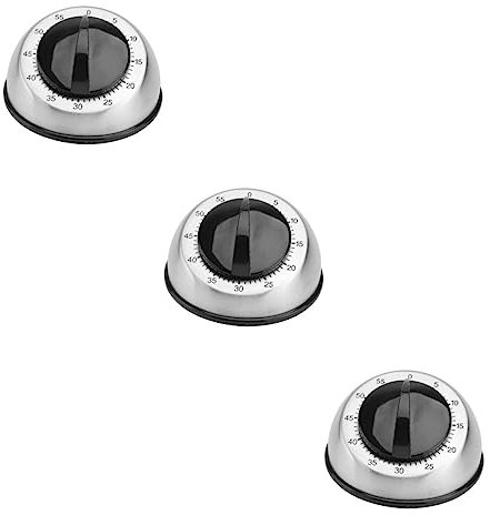 Ciieeo 3 Pcs Minuterie De Cuisine Compte À Rebours Rappel Minuterie De Cuisson À Remonter De Devoirs De Dessin Animé pour La Cuisson D'Œufs Durs