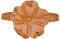 TeeYee Gürtel Damen PU Leder Blumen Gürtel Boho Wickelgürtel Flechtgürtel Damen Taillengürtel Schmaler Gürtel für Kleid Tan