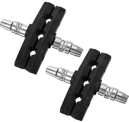 Symmetrische Bremsbeläge Fahrrad, 4 Stück V Brake Bremsbeläge, 70mm Fahrradbremsen Beläge, Bremsklötze Fahrrad-Set, Bremsbacken Fahrrad Für Mountainbikes Und Stadträder, Fahrradteile