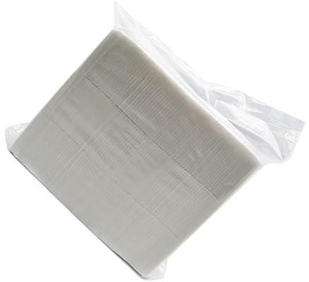 Vaguelly 500pcs Makeup Removal Wipes Disposable Ink Removal Cotton Pads for Sensitive Skin Salon Supplies for Makeup Artists and Beauty Professionals