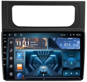 Android 13 Car Radio 10 Pulgadas Pantalla táctil para VW Volkswagen Touran 2 1T 2010-2015 Multimedia Pantalla Coche con Navegación GPS Bluetooth Radio RDS USB FM Cámara Trasera(C1 2+32G)