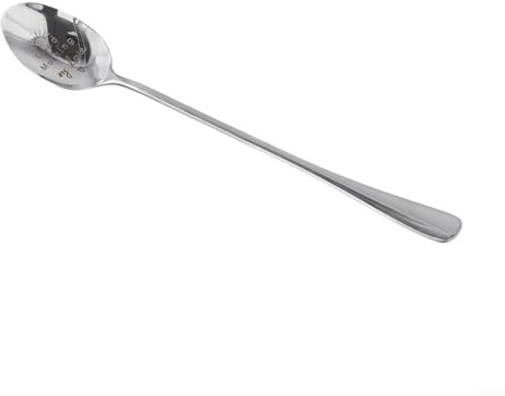Gdfnmogo Personalisierte Edelstahl Lange Löffel für Schokoladencreme, Nutella Liebhaber Geschenk mit Namensgravur, Dessert Eis Müsli-Löffel, Si(E)