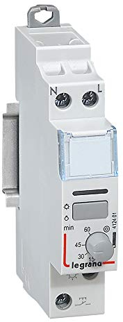 Télérupteur silencieux temporiséà vis 230V~ 1P 250V~ - 16A - 1F - 1 mod.