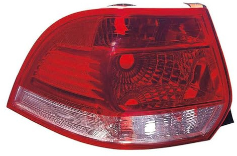 Depo 2242128 Tail Lamp without Bulb Holder