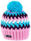 morefaz Wurm Winter Cookies Style Beanie Mütze mit Ponpon Damen Herren HAT HATS SKI Snowboard Morefazltd (TM) (Cookies 42) MFAZ Ltd