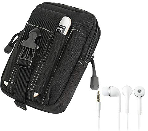K-S-Trade Qualitativ & Innovativ Gürteltache + Kopfhörer Für Caterpillar Cat S61 Gürtel Tasche Holster Schutz-Hülle Handy-Hülle Schutz Hülle
