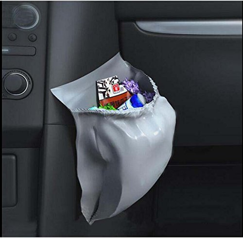 Mayco Bell Lot de 30 sacs poubelle antifuites jetables pour voiture Grande Capacité