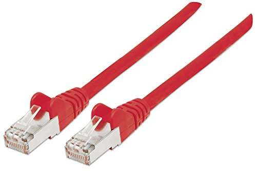Intellinet 319089 Netzwerkkabel Cat6A SFTP 100% Kupfer RJ-45 Stecker/RJ-45 Stecker, 1,5 m rot