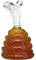 The Wine Savant Snake Whiskey & Wine Decanter King Cobra Snakes Liquor Decanters - Snake Bottle 500ml - Snake glass decanter, Coiled Snake Holder Ornament Home Decoration - Hold Any Liquod