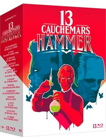 Hammer Nightmares Collection - 13-Disc Box Set ( The Kiss of the Vampire / Night Creatures / The Phantom of the Opera / The Evil of Frankenstein / The Curse of the Werewolf / Nightmare / Par (Blu