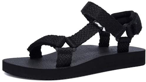 YOCCI Women's Original Sport Sandals Hiking Sandals with Arch Support Yoga Mat Insole Light Weight Outdoor Water Shoes