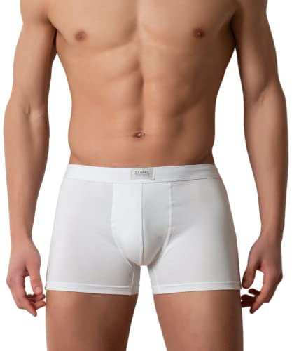 Liabel Boxer Uomo Cotone Elasticizzato (Confezione da 6) Mutande Uomo Boxer in Cotone Bielastico – Taglie M-XXL
