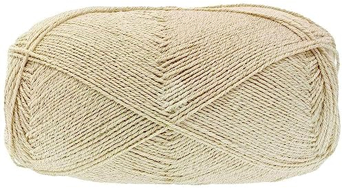 LANA GROSSA Meilenweit Cotone Vegano| Die Alternative ohne tierische Fasern | Handstrickgarn aus 76% Baumwolle, 14% Polyamid & 10% Polyester | 100g Wolle zum Stricken & Häkeln | 420m Garn FB15