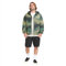 Volcom Phase 91 Veste Coupe-Vent imperméable à Capuche, Camouflage, S Homme