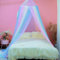 Wnqou Prinzessin Regenbogen Betthimmel,X-Large Regenbogen Betthimmel für Mädchen Zimmer Dekoration,Kinder-Feentraum Spielzelt für Zimmer,Leseecke