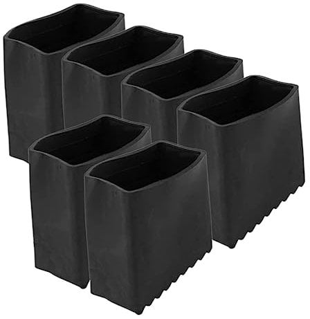 ETHZZLE 6pcs Ladder Accessories Ladder Protector Pad Ladder Protective Pad Ladder Feet Protector Ladder Pads Ladder Feet Pads Chair Leg Caps Step Ladder Leg Caps Ladder Rubber Cover