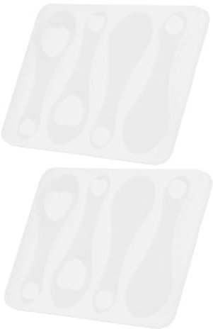 STOBOK 2stücke Einkaufswagen Token Silikonform Schlüsselanhänger Mold Für Diy Schmuck Und Dekoration Flexibel Und Langlebig Für Kreative Projekte