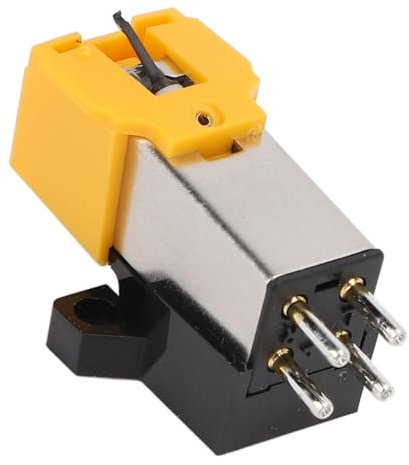 AT3600L Dual-Moving-Magnet-Plattenspieler-Tonabnehmer, Phonographen-Tonabnehmer-Ersatz für Plattenspieler mit Hervorragender, Klarer Klangwiedergabe, 20 Hz Bis 22.000 Hz, 2,0 G