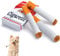 Wdmiya Lustiges Hundespielzeug-Zigarette Quietschend, Giggle Zigaretten-Förmiges Spielzeug für Hunde Welpen, Plüsches Hundespielzeug für Kleine Große Hunde, Interaktives Hunde