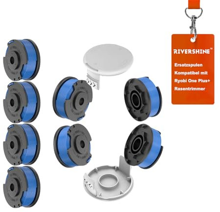 RIVERSHINE La bobina AC14RL3A è compatibile con i tosaerba Ryobi One + 18 V, 24 V e 40 V e il cavo autofeed da 11 ft è compatibile con i tosaerba Ryobi