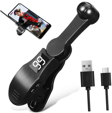OSALADI Bildschirmklicker Handy Gaming Zubehör Automatischer Klicker Verstellbar Faltbar Tragbar für Smartphones Schnelles Dauerklicken