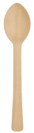 1000 Stück Byo Bio Löffel Ecowood | Holz, natur, L: 16cm, Karton, Einweglöffel aus Birkenholz, Einweg Holzlöffel, Biologisch abbaubares Einwegbesteck, Holzbesteck, Einweg Löffel, Holz Löffel