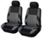 YIBAJIO Autositzbezüge passend für Mini Hatch R50 One/One D/Cooper 3-Door 2001-2006 Zubehör, Sitzbezug Schonbezüge Sets,B
