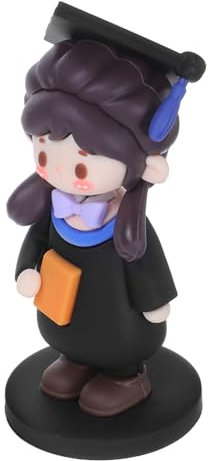 Cabilock Abschlusskuchen-toer-mädchen-statue Bachelor-/doktorat-kuchen-skulptur Einzigartige Dekorationen Für College-feiern