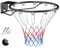COSTWAY Ø45cm massiver Basketballkorb Indoor, Mini Basketball Korb wetterfest für Wandmontage, Basketballring mit Ring & Netz, Basketball Hoop Outdoor für Kinder & Erwachsene