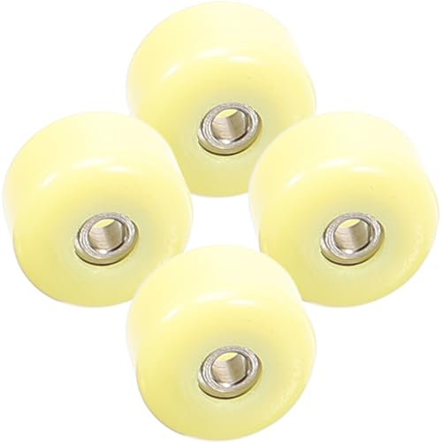 Alipis 4stücke Finger Skateboard Räder Tragbare Finger Spielzeuge Für Simulation Roller Skate Modelle Fingerboards Für Desktop Entspannung Und Sammlungen