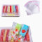 200 Sacchetti Cellophane Autoadesivi Trasparenti - Per Dolci/Ghiaccioli/Regali, Impermeabili e Anti-Umidità, Confezione Estiva per Feste (9 x 18 cm)