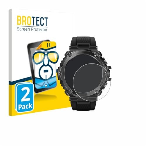 BROTECT Schutzfolie für Stahlgear Titan Pro | 2 Stück Transparenter Displayschutz Made in Germany Klare Displayschutz-Folie Clear Einfache Montage Case-Friendly