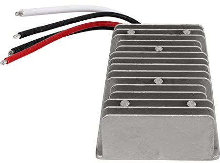 KIMISS Régulateur de Convertisseur de Tension 24V à 12V 40A 480W, Transformateur Anti-Choc étanche pour Voiture de Club, Chariot et Véhicules Lourds