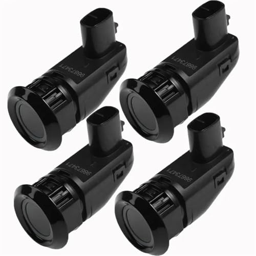 Fahrzeug-Parksensor 4 Stück 96673467 Ultraschallsensor für Chevrolet Captiva Einparkhilfe-Sensoren ersetzen(Black)