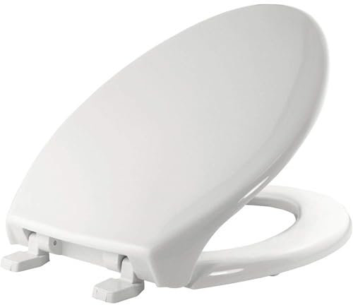 Bemis 1900000 Toilettensitz, Kunststoff, länglich, Weiß