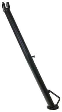 Seitenständer schwarz 355mm kompatibel für Derbi Senda SM (17 Zoll)