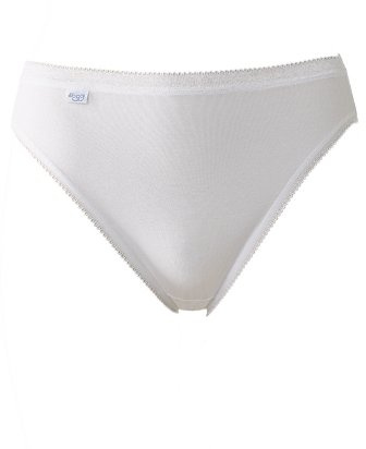 Sloggi Womens Basic+ Cotton Rich Tai Brief Black, White or Skin