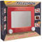 Joustra Ardoise Magique Telecran Original pour Dessiner à l'Infini-Enfants dès 5 ans-Format 19X19 cm-Coloris Rouge, J41404, Multicolore