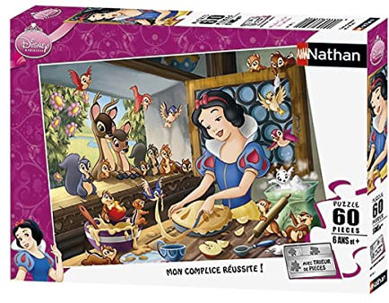 Ravensburger Nathan – 86554 – Classic Children's Puzzle 60 Pieces – The Baker – Snow White