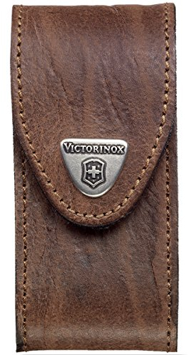 Victorinox Étui en cuir pour couteau suisse 5-8 épaisseurs Marron