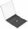 10 Custodie Vassoio Singolo CD Nere Da 10,4mm