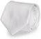 Fabio Farini - Klassische Herren Krawatte Unifarben - 8cm Breite - einfarbige und elegante Unicolor Schlipse für jeden Anlass wie Hochzeit, Konfirmation oder Business Weiß