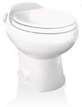 Thetford 33384 White Aria Toilet Seat and Cover Assembly