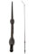 Reitgerte Feldmann SoftRubber Balance Griff Größe/Farbe 130cm / schwarz