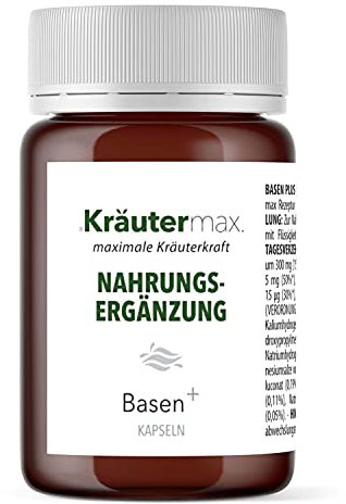 Basenkapseln Hochdosiert Vegan Basische Mineralstoffe Basen Citrate Pulver 1 x 60 Stück