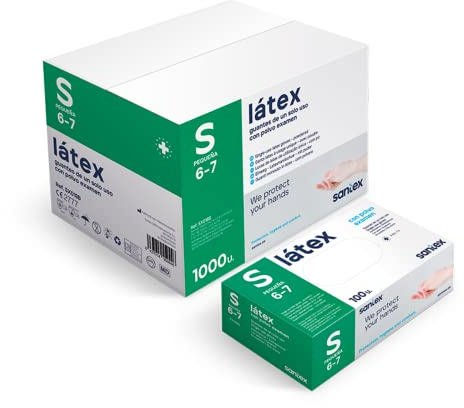 Santex - Guante Latex 100U. T-P Sx01