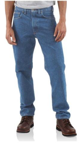 Carhartt Men's Relaxed Fit Tapered Leg Jean (Regular and Big and Tall Sizes)